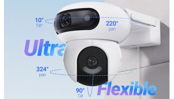 Ezviz CS-H90 – 4MP Wi-Fi PT камера с два обектива | Умно видеонаблюдение