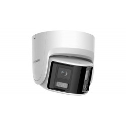 Hikvision DS-2CD2346G2P-ISU/SL – Интелигентна панорамна камера с 180° изглед и активна защита