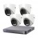Как изглежда комплектът с 5MP Hikvision камери и всичко нужно за монтаж