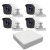 Hikvision 2MP комплект с 4 камери и DVR