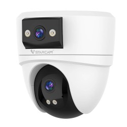 Управляема, VStarcam CS2DR WiFi камера 2 обектива 3MP