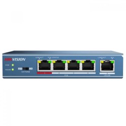 6-портов суич Hikvision DS-3E0106HP-E 6-портов суич Hikvision DS-3E0106HP-E