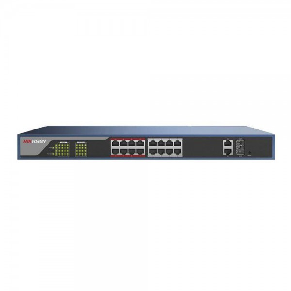 Hikvision DS-3E1309P-EI, 9-портов управляем суич