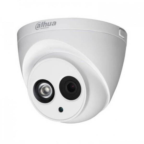 2MP камера Dahua HAC-HDW1200EM-A-POC, 2.8mm обектив IR до 50м