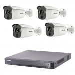 Full HD система 4 камери и DVR Hikvision