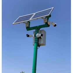 Соларно захранване за видеонаблюдение