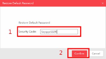 Смяна на забравена парола на Hikvision рекордер и камера
