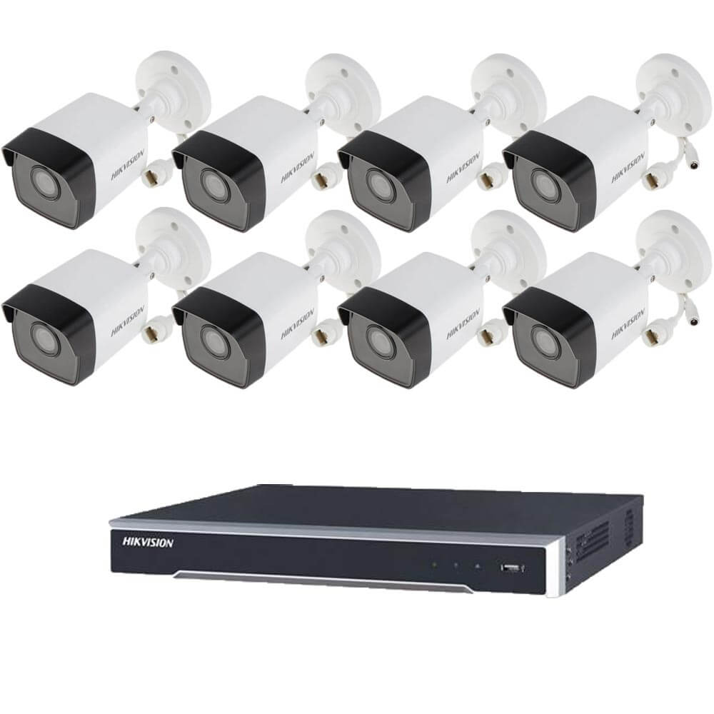 4MP IP комплект с 8 камери за видеонаблюдение — MBVision.com - Магазин ...